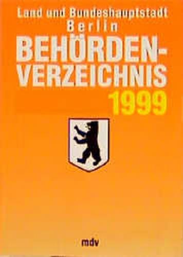 Behördenverzeichnis Land Berlin /Bundeshauptstadt Berlin 