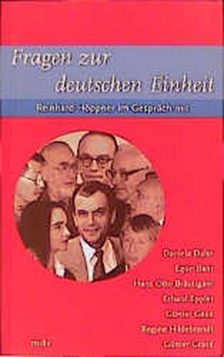 Fragen zur deutschen Einheit 