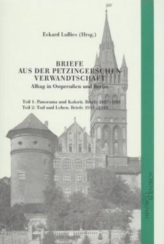 Briefe aus der Petzingerschen Verwandtschaft 