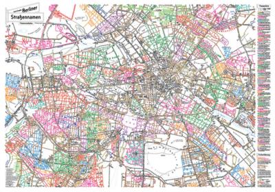 Berliner Straßennamen – Themenstadtplan 