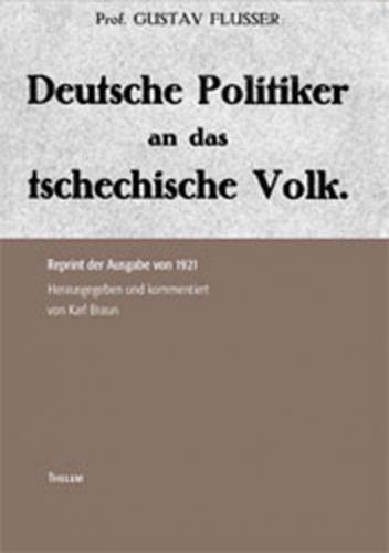 Deutsche Politiker an das tschechische Volk 