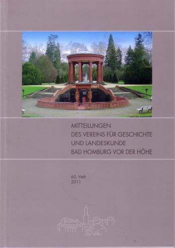 Mitteilungen des Vereins für Geschichte und Landeskunde Bad Homburg v. d. Höhe 