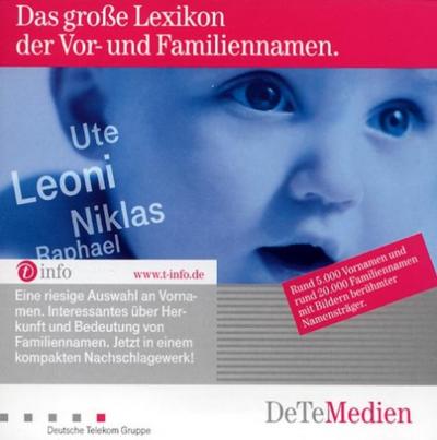 Das grosse Lexikon der Vor- und Familiennamen 