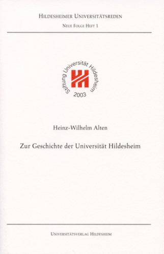 Zur Geschichte der Universität Hildesheim 