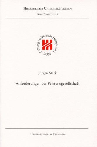 Anforderungen der Wissensgesellschaft 