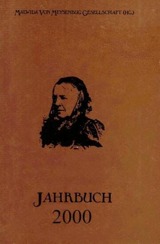 Malwida von Meysenbug-Gesellschaft Jahrbuch 2000 