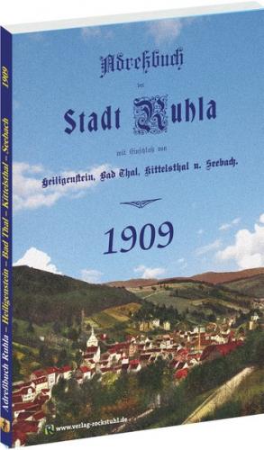 Adressbuch der Stadt Ruhla 1909 
