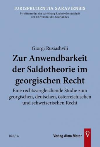 Zur Anwendbarkeit der Saldotheorie im georgischen Recht 