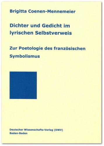 Dichter und Gedicht im lyrischen Selbstverweis 