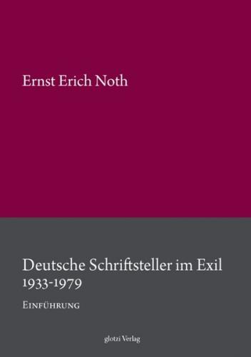 Deutsche Schriftsteller im Exil 1933-1979 