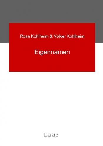 Eigennamen 