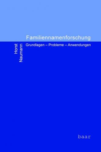 Familiennamenforschung 