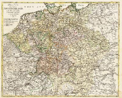 Postkarte durch ganz Deutschland 1795 