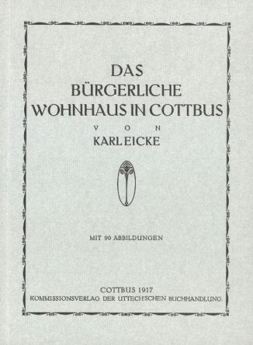 Das bürgerliche Wohnhaus in Cottbus 