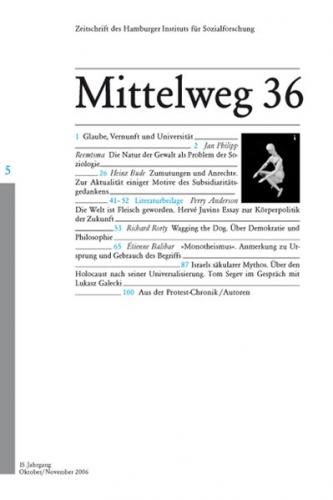 Die Natur der Gewalt als Problem der Soziologie 