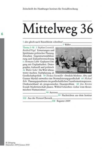 Ist Gesellschaft planbar? 