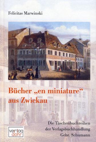 Bücher "en miniature" aus Zwickau 