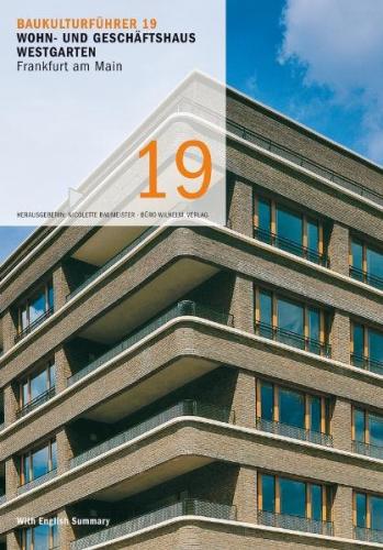 Baukulturführer 19 - Wohn- und Geschäftshaus Westgarten, Frankfurt am Main 