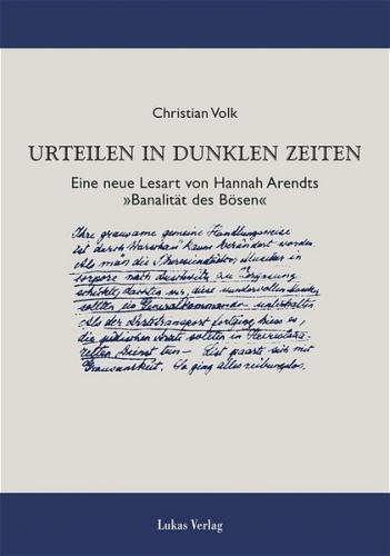 Urteilen in dunklen Zeiten 