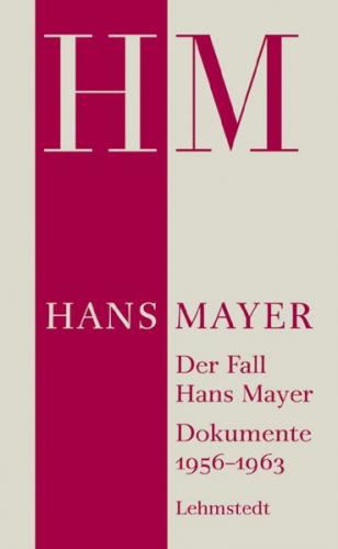 Der Fall Hans Mayer 