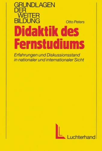 Didaktik des Fernstudiums 