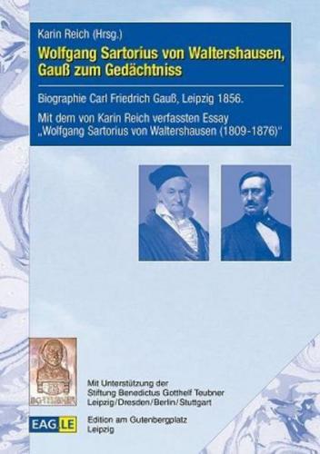 Wolfgang Sartorius von Waltershausen, Gauß zum Gedächtniss 