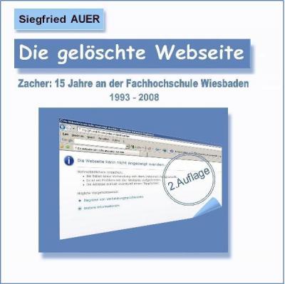 Siegfried Auer: Die gelöschte Webseite 