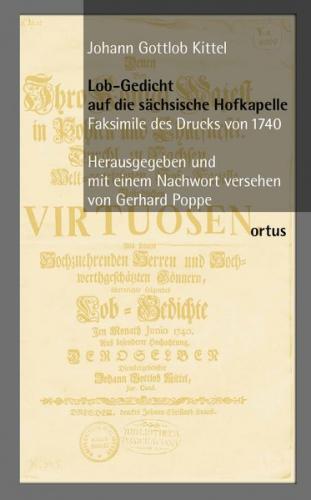 Lob-Gedicht auf die sächsische Hofkapelle 