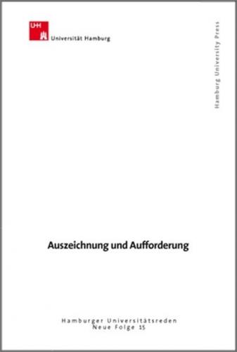 Auszeichnung und Aufforderung 