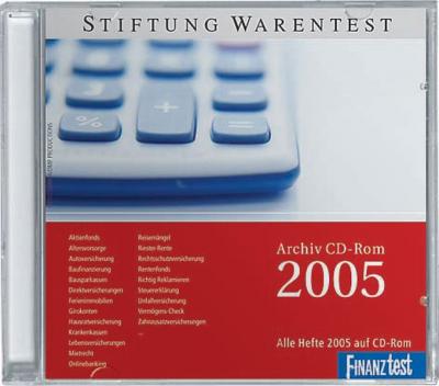 FINANZtest Archiv CD-Rom 2005 (Audio-Mp3) 