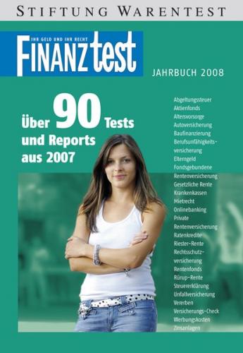 FINANZtest Jahrbuch für 2008 