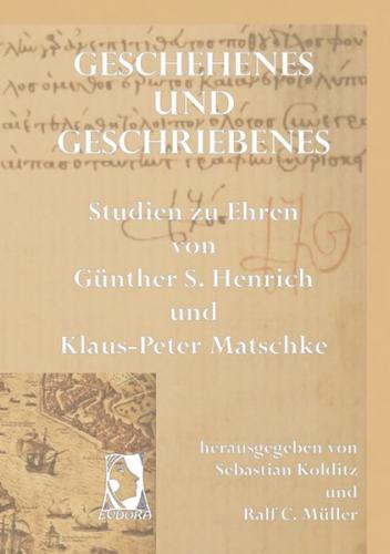 Geschehenes und Geschriebenes 
