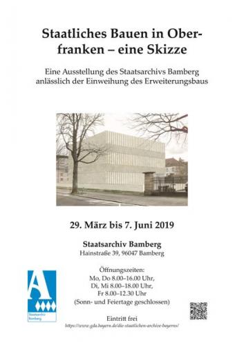 Staatliches Bauen in Oberfranken - eine Skizze 