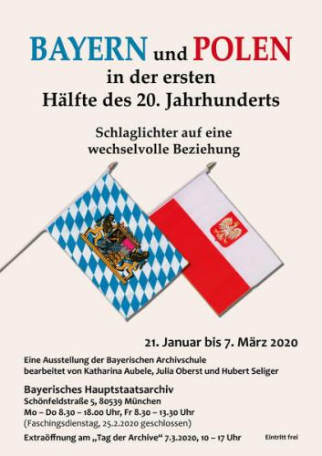 Bayern und Polen in der ersten Hälfte des 20. Jahrhunderts. Schlaglichter auf eine wechselvolle Beziehung 