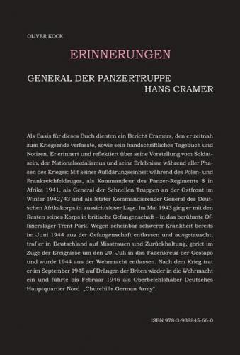 General der Panzertruppen Hans Cramer - Erinnerungen 