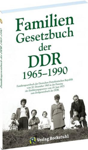 Familiengesetzbuch der DDR 1965-1990 