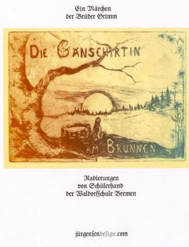 Die Gänsehirtin am Brunnen 