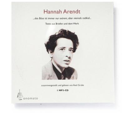 Hannah Arendt. Ein fragmentarisches Werkportrait (Audio-CD) 