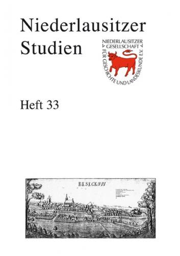 Niederlausitzer Studien - Heft 33 