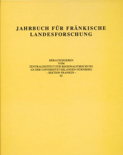 Jahrbuch für fränkische Landesforschung, Band 62 (2002) 