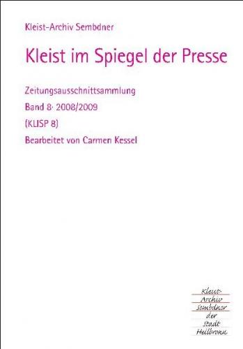 Kleist im Spiegel der Presse 