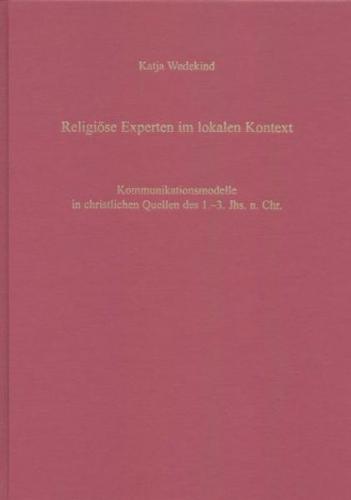 Religiöse Experten im lokalen Kontext 