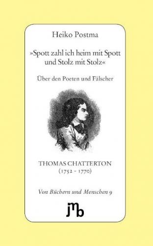 'Spott zahl ich heim mit Spott und Stolz mit Stolz' 