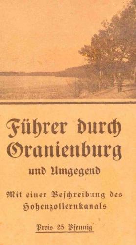 Führer durch Oranienburg und Umgegend, Oranienburg 1916 (Audio-Mp3) 