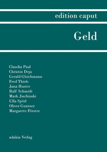edition caput I Geld 