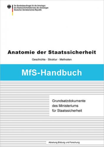 Grundsatzdokumente des Ministeriums für Staatssicherheit 