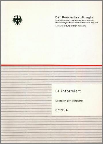 Doktoren der Tschekistik 