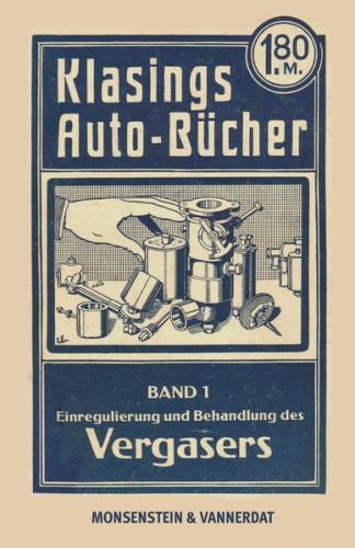 Klasings Auto-Bücher Band 1 
