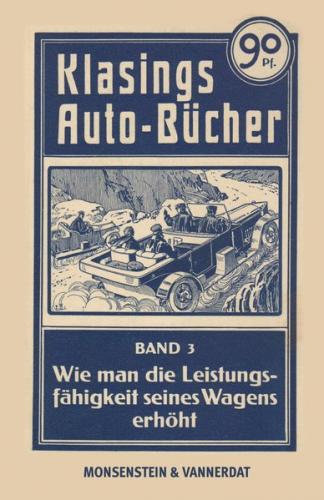 Klasings Auto-Bücher Band 3 