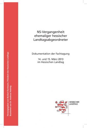 NS-Vergangenheit ehemaliger hessischer Landtagsabgeordneter 